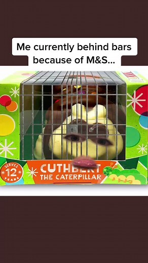 WHEN M&S FINALLY DROP THE CAUGHT CASE #freecuthbert #fyp #aldi #foryou #trending #cake #itsjustcake