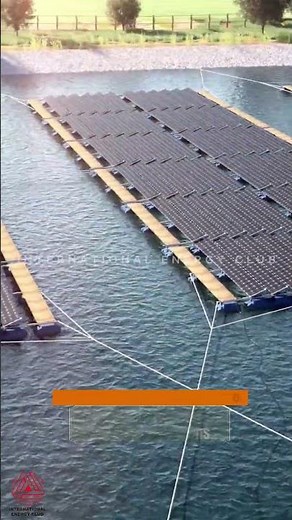 Floating Solar Farm Installation Animation | Offshore Animation