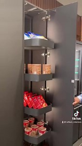Make your kitchen more functional and fashionable with these clever, space - saving latest storage accessories from Hafele #reflectinteriors #hafele #hafeleindia #pantry #srilanka | Reflect Interiors