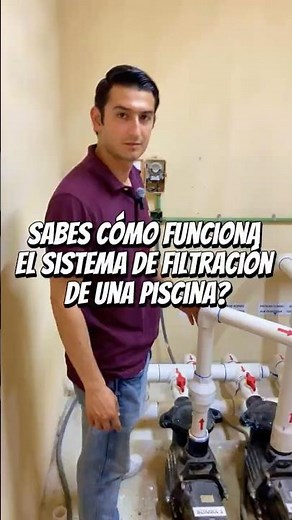 ⚙️ ¿Sabes cómo funciona el sistema de filtración de una piscina?