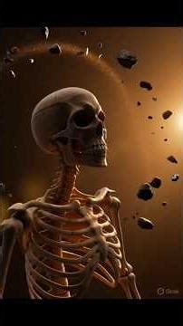 “A World Without Gravity – Floating Skeleton in Zero-G!” 😱