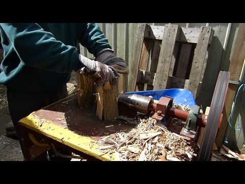 Screw Type Log Splitter DIY