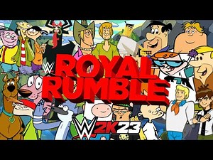 FULL MATCH - Cartoon Network 20 Cartoon Royal Rumble Match - WWE 2K23
