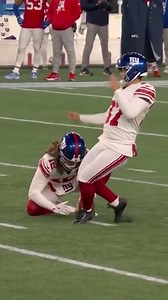 New York Giants kicker Younghoe Koo's botched field goal