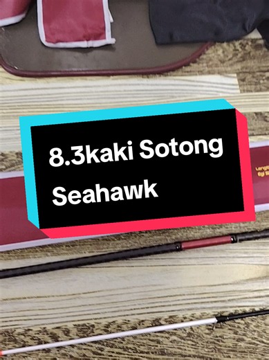 Joran Candat Sotong Seahawk Egi Meister — Best Sotong Rod 8.3 Kaki