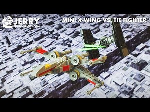 LEGO Star Wars Mini X-Wing vs. Tie Fighter instructions (MOC #95)