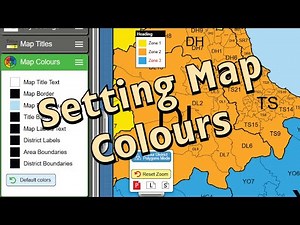 Easy Guide to Customising Map Colours and Borders | UK Maps Tutorial