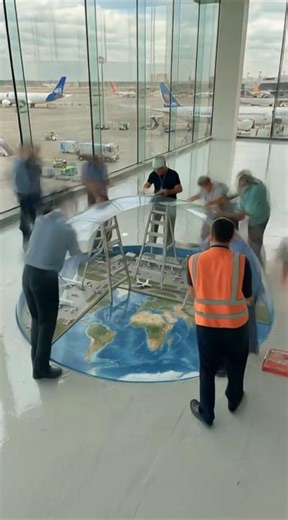 I Built a Working Mini Airport inside an Airport Lounge! ✈️😱 Plane Spotter's Dream - Insane Reveal