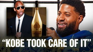 Paul George on how Kobe Bryant surprisingly took care of a HUGE bottle service bill when he was a rookie. | Podcast P with Paul George