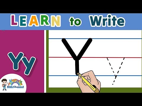 Learn to Write the Letter Yy | English Reading Lesson for Kids