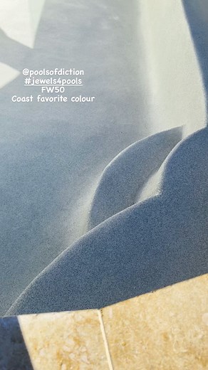 Jewels 4 Pools on Instagram: "FW50 our coastal builder #poolsofdistinction favourite colour. The compliment with clients Tuscany style of house and back yard. @jakespoolinteriors @poolsofdistinction"