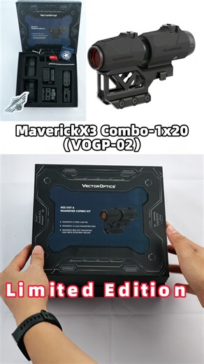 🎁 Black Friday Gift-Box Deals Are On! Our exclusive gift-box bundles are now live, with up to 31% OFF on select Vector Optics products. 📦 Unboxing VOGP-02: a compact kit combining the Maverick 1×20 Mini Red Dot, 3×22 Magnifier, and an integrated one-piece mount. The 3 MOA parallax-free dot and side-loading battery tray offer fast, easy operation, while the 3× magnifier adds instant mid-range capability — all in a clean, space-saving mount. 📦 VOGP-01 Also on Sale The VOGP-01 gift box is includ