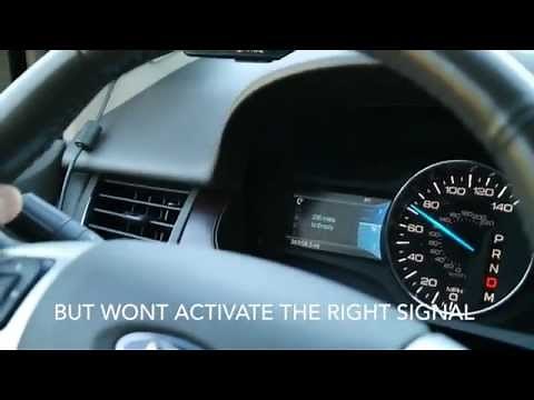 Turn Signal Module Malfunction - 2011 Ford Edge