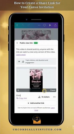 Easiest Way to Share Your Canva Party Invite Online