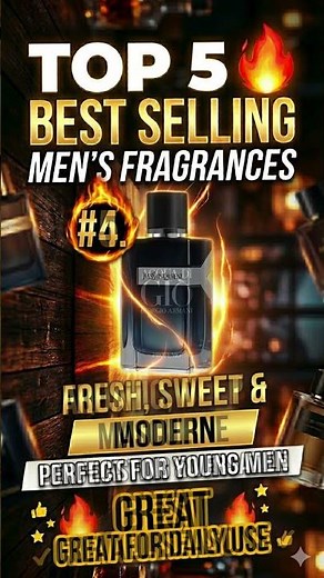 Top 5 Best Selling Men's Fragrances