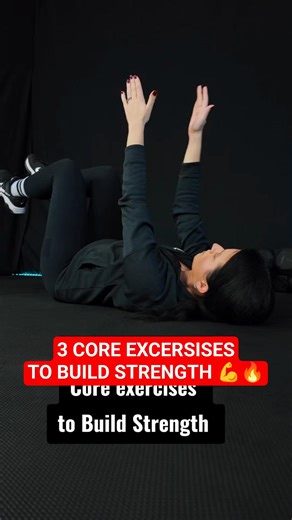 Save these 3 Core Exercises to Build Strength at Home #homeworkout #athomeworkout #coreworkout #core