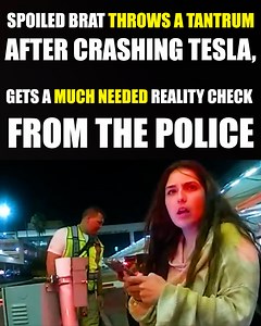 4.6M views · 10K reactions | Spoiled brat WRECKS daddy's Tesla... Gets much needed reality check | BPR | Facebook