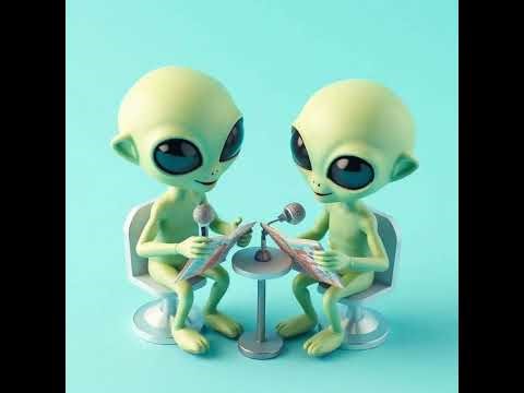 Two Aliens - Al Jaffee: Mad Magazine's Fold-In Cartoon Genius