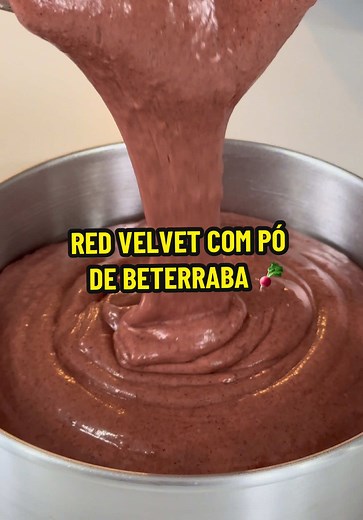 Receita de Bolo Red Velvet com Beterraba