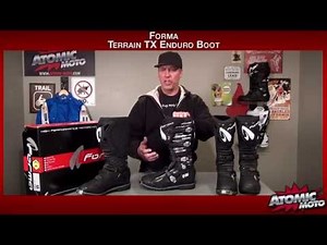 Forma Terrain TX Enduro Boots Review by Atomic-Moto