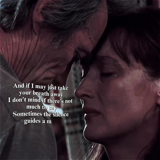 Francesca and Robert in The Bridges of Madison County