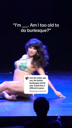 Ginger Valentine on Instagram: "Also, you can do burlesque just for fun 🤩 it doesn’t have to be all wagon wheel watusi (I still haven’t seen that movie yet 🙈), like you can find a class online or in a studio near you and go learn how to strut, peel and tease ❤️‍🔥❤️‍🔥 try it! Ya might like it!"