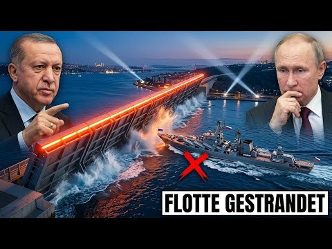 Die Türkei hat gerade das UNDENKBARE gebaut… Russlands Flotte ist jetzt gestrandet