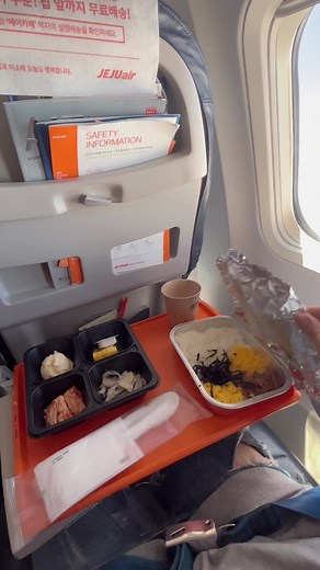 チェジュ航空の美味しい機内食体験