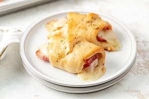 Ham and cheese crescent rolls | Easy appetizer recipe