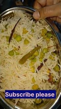 Muter pulao very delicious dish #subscribe #foodforfoodies #trending #food