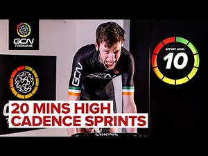 High Cadence Sprints | 20 Minute HIIT Cycling Workout