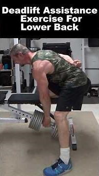 Excellent deadlift assistance exercise if your lower back is the weak link #deadlift