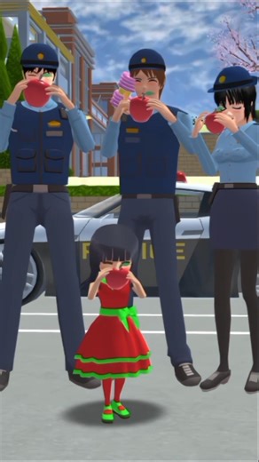 Why Mio Crying 🥹🍎👮.... Sakura school simulator #sakuraschoolsimulator