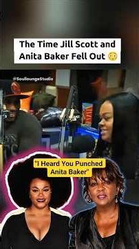 The Time Jill Scott and Anita Baker Fell Out #shorts #philly