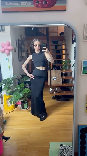 ella emhoff on Instagram: "Styled my sock collection with my fashion week looks awhile back 🤓 Shop the socks at the link in my bio!"