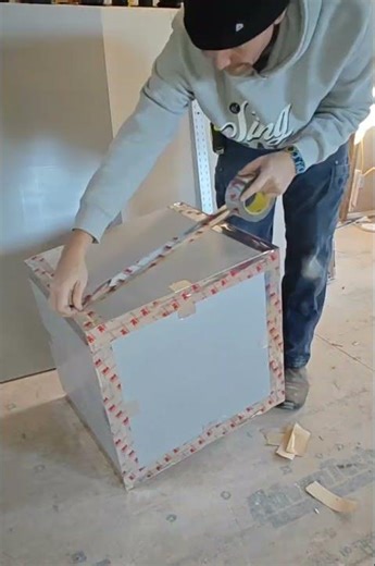 DIY HVAC Mixing Box! #diyhvac #farmhouse #diyrestoration #bluecollar