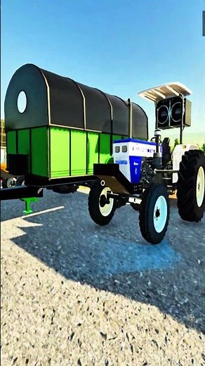 Showing My All Indian Tractor in Farming Simulator 22 | FS22 Indian Tractors Mods Gameplay#Shorts