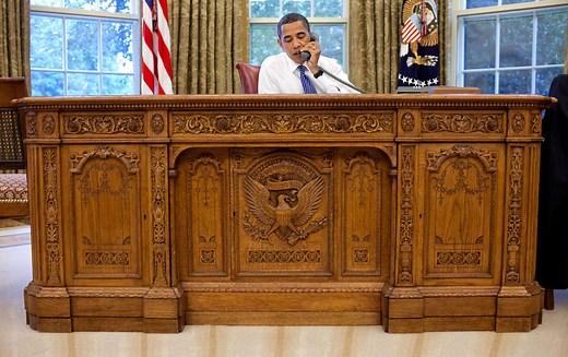 Joe Biden Chooses the Resolute Desk for His Oval Office