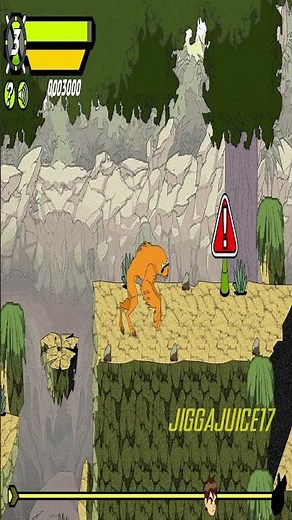 Ben 10: Race Against Time - Savage Pursuit Flash Game Gameplay