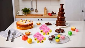 2Pcs Daisy Silicone Mold for Candy, Cake Baking Decoration, Cookies, Chocolate, Clay - Kitchen Flower Series Tool