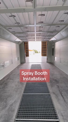 Downdraft Spray Booth Installation Guide