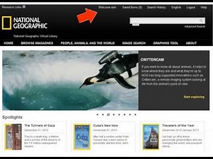 Using National Geographic Virtual Library - Basics
