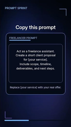Freelancers, Try This AI Prompt