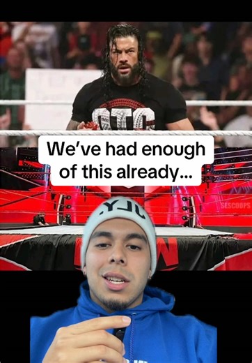 Roman is tired of him returning himself 😂 #romanreigns #wwe #fyp #romanreignswwe #wwereturns @WWE @Roman Reigns