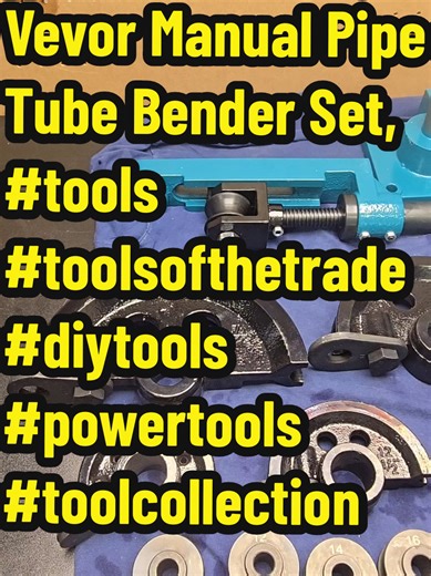 Vevor Manual Pipe Bender Set Review and Guide