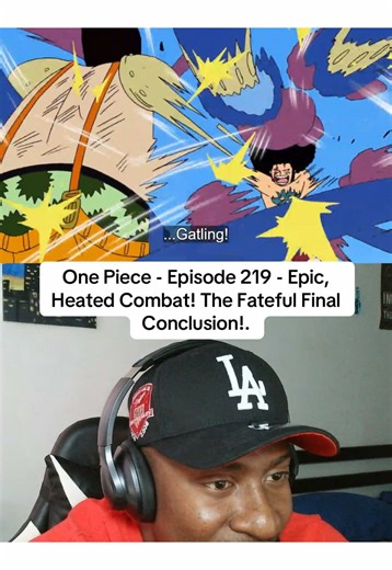 Luffy wins it all?!!. . One Piece - Episode 219 - Epic, Heated Combat! The Fateful Final Conclusion!. #anime #onepiece #onepieceanime #luffyonepiece #zorororonoa