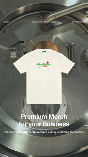 Order premium merch for your business at the click of a button. Sign up and start designing today. 🎨 Pick from 2500 colors 👕 T-shirts, hats, hoodies & sweatshirts. 🚨 Get your order delivered within 4 weeks. | Assembly