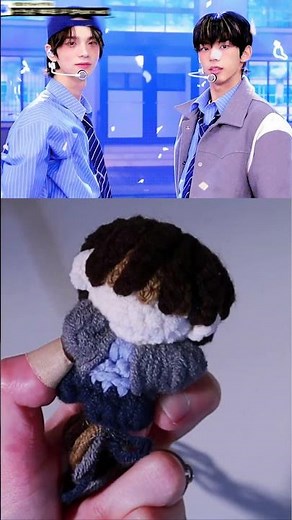 투어스 신유 도훈 인형 만들기/Crocheting TWS's SHINYU&DOHOON Doll #투어스 #TWS #유도즈