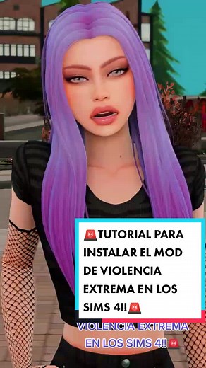 🚨TUTORIAL DE COMO INSTALAR EL MOD DE VIOLENCIA EXTREMA EN LOS SIMS 4!!🚨 #ts4 #thesims4 #foryou #viral #tutorialsims4 #sims4mods #lossims4 #simstoker #simsselves #sims4 #lossims4enespañol
