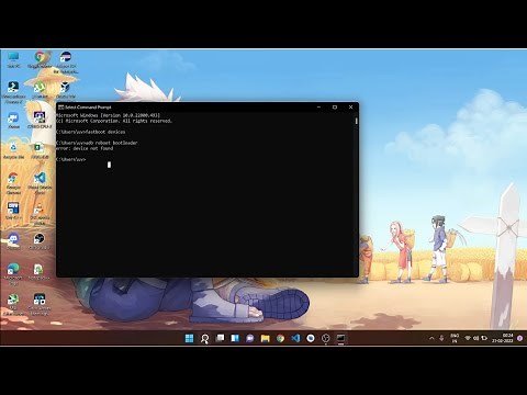 fastboot devices not detected windows 11